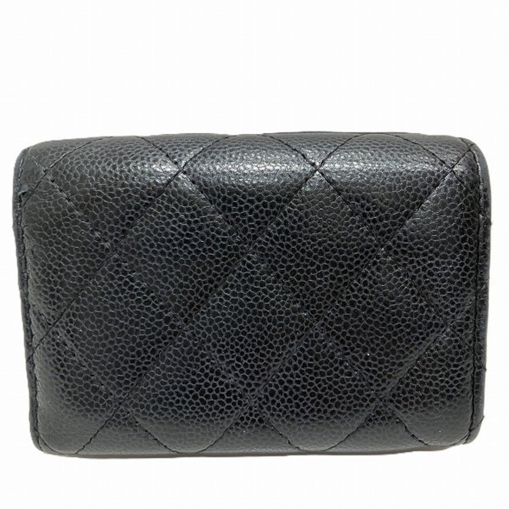 CHANEL Black Coco Mark Wallet - Picture 2 of 9